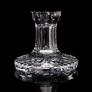 Waterford Crystal Cut Glass Candle Holder
